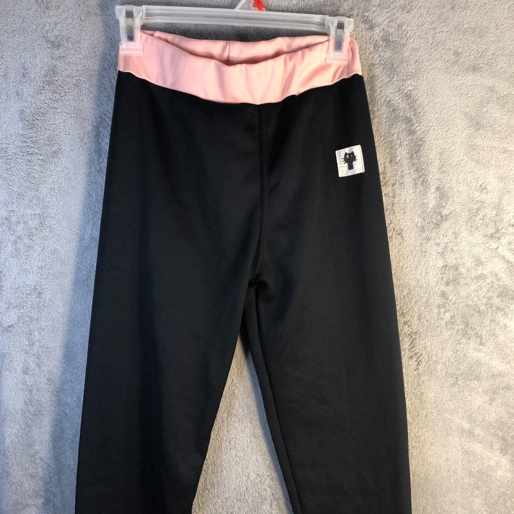 Women's Size 2 Solid Warm Pants Slim Up Trousers Leggings